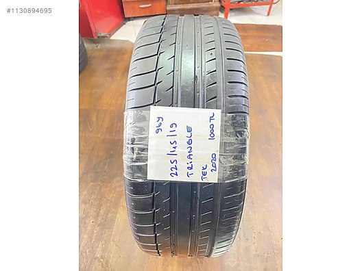 225/45/19 (2020) TRİANGLE SIFIR AYARINDA 2254519 225/45R19 at