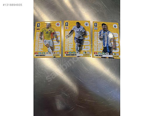 Sport Cards / 2026 WC GOLD PRE. Lim. Ed. MESSI-RASHFORD-JAMES