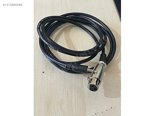 Lastvoice Cable-3ex Mikrofon Kablosu Xlr 3.5 Mm Jack (BM800 KABL