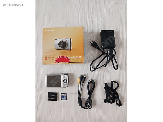 Canon Powershot A3300 Fotoğraf Makinesi sahibinden.comda - 1310895294