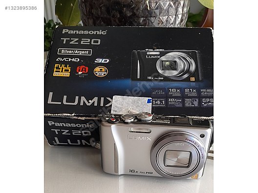 Panasonic Lumix DMC TZ 20 Sıfır ayarında çizik yok. sahibinden
