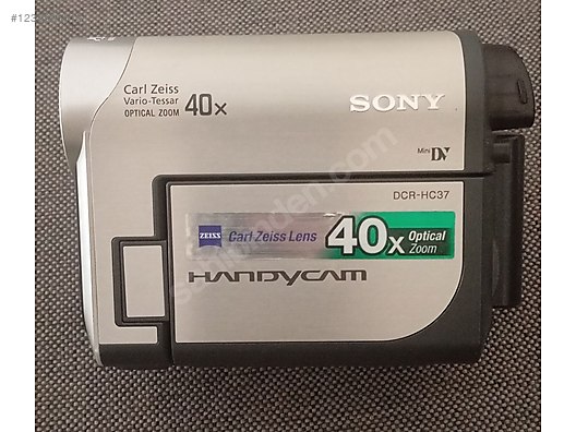 SONY DCR-HC37 MiniDV El Kamerası (Handycam) 40x optik zoom