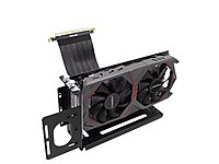 TISHRIC TÜM KASALARA UYUMLU EKRAN KARTI DİKEY APARATI VE KABLO #1260895818