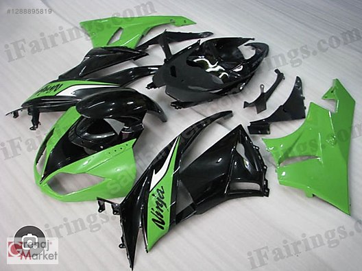 Grenaj / kawasaki ninja zx6r zx636 grenaj set 1.kalite abs plastik
