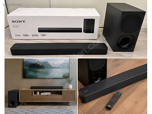 Sony HT-S350 Ev Sinema Sistemi Güçlü Bas, Kusursuz Ses - İkinci El