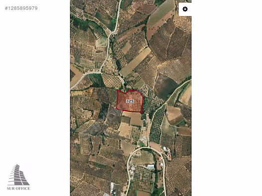 SUR OFİSTEN MÜRSEL'DE 13.850m² SATILIK ARAZİ #1285895979