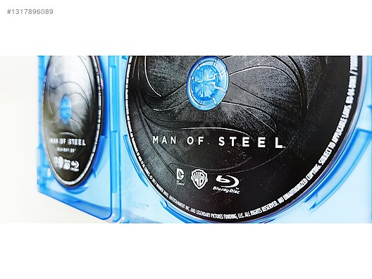 Man of Steel ( Superman ) 2 Diskli Özel Baskı Blu-ray Film