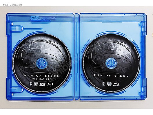 Man of Steel ( Superman ) 2 Diskli Özel Baskı Blu-ray Film