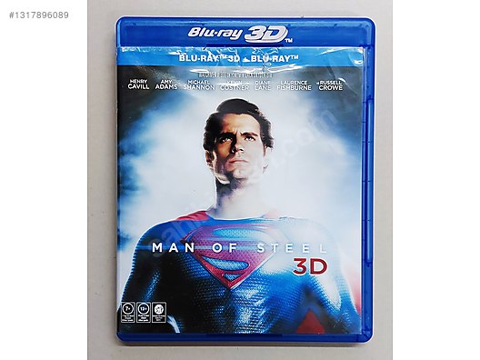 Man of Steel ( Superman ) 2 Diskli Özel Baskı Blu-ray Film