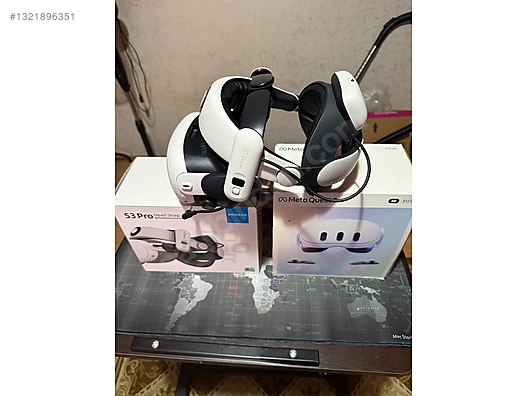 Kutulu Garantili Meta Quest 3 512GB - BoboVR S3 Pro ve Aksesuar
