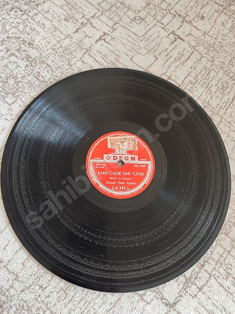 Ahmet Gazi Ayhan 78 lik taş plak