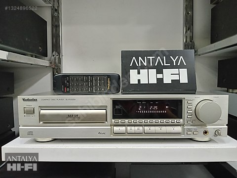 Technics CD Player .. Sıfır gibi .. Metalik gri .. Sitede tek