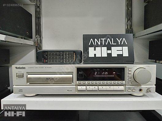 【中古】「未使用品」［CD］Take Dis Technics CD Player .. Sıfır gibi .. Metalik gri .. Sitede tek