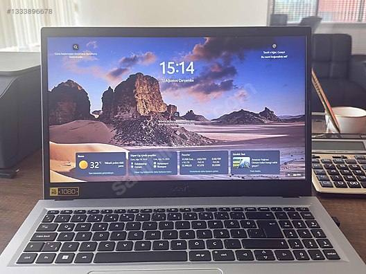 Acer Aspire3 Core i3 SSD128GB 中古 Acer / Acer Aspire 3-15 (A315-24P) 8 çekirdekli 8gb Ram on