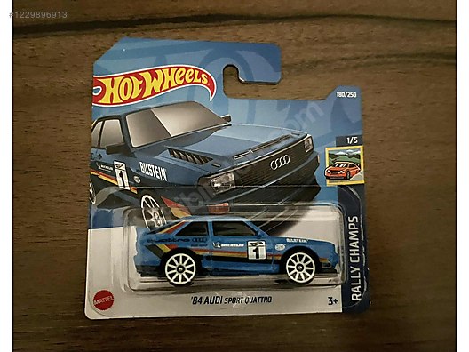 Hot Wheels '84 Audi Sport Quattro 1:64 Scale Diecast Car – HW Haulers Series 2/5, Made In Malaysia