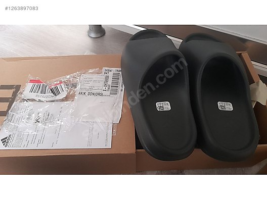 ADIDAS YEEZY SLDE ONYX SATILIK 46 BEDEN ORJNAL - Adidas Erkek Terlik  Modelleri sahibinden.com'da - 1263897083