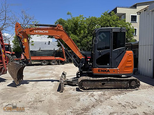 2021 model (7) ton Hitaçhi zx 65 usb tam takım mini ekskavatör