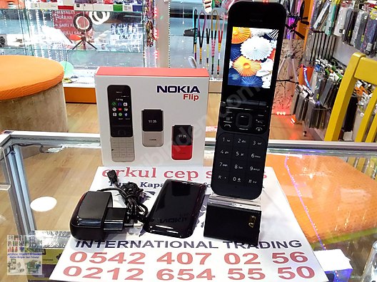 Nokia / 2720 Fold / NOKİA 2720 FLİP KAPAKLI TUŞLU YASAL KAYITLI