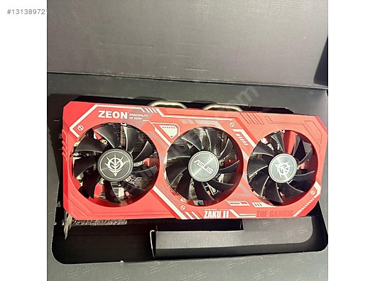 ASUS TUF X3 GTX 1660 Süper ZAKU II KOLEKSİYON SERİSİ TR de TEK