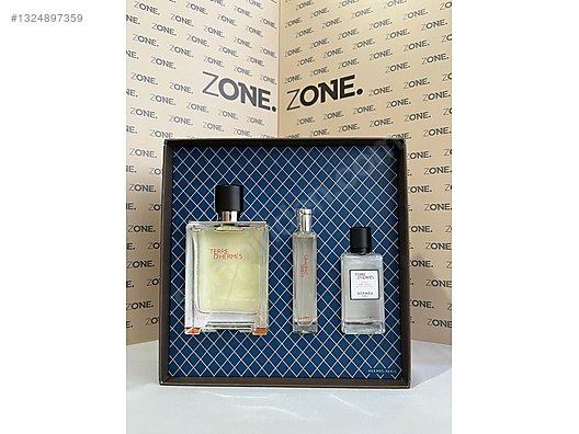 Terre D' Hermes üçlü set - Hermes 100 ml Erkek Parfüm - 1324897359