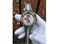 Maurice Lacroix Chronograph Silver-Red Edition