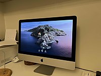 iMac 21.5 2013 sonu 256 GB SSD, i5 işlemci 8GB RAM