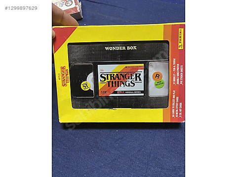 NADİR! Panini Stranger Things Wonder Box (VHS Metal Kutu