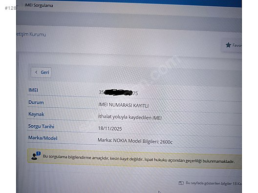 Used & Brand New Items / Cell Phones & Accessories / Cell Phones / Nokia / 2600 Classic