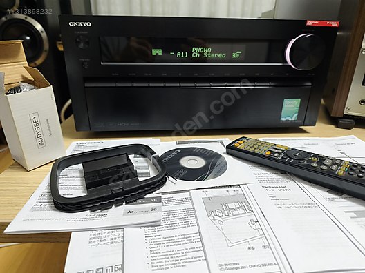 ONKYO BX407A4 UMPC 英語変換 English Conver. Onkyo Entegre Amfi - onkyo TX-NR809 135 wat - 1313898232