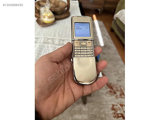 Yok Altın Nokia 8800 Sirocco Cep Telefonu - 1304898430