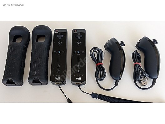 WII SİYAH FUL ORJ.SET SOFTMODE,64GB,50 OYUN,2 REMOTE,2 NUNCHUCK