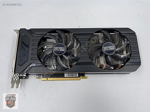 Palit GeForce GTX 1060 Dual 6 GB 192 BİT F/P MODEL sahibinden
