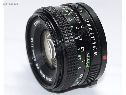 canon fd lens sahibinden
