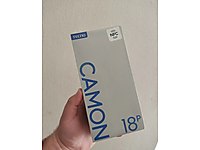 SIFIR TECNO CAMON 18P 128-8 YURTİÇİ TR KUTU FATURA FUL