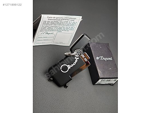 Orjinal dupond s.t. hooked lighter kutulu belgeli (sıfır) - Çakmak çeşitleri alışverişte ilk adres sahibinden.com'da