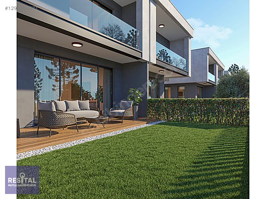 RS MUTLU KAYAPA DA 4.5+1 SATILIK GENİŞ BAHÇELİ SIFIR LÜKS VİLLA