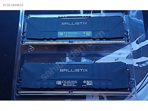 Crucial Ballistix 2x8 16GB DDR4 3600MHz CL16 RAM - Sorunsuz