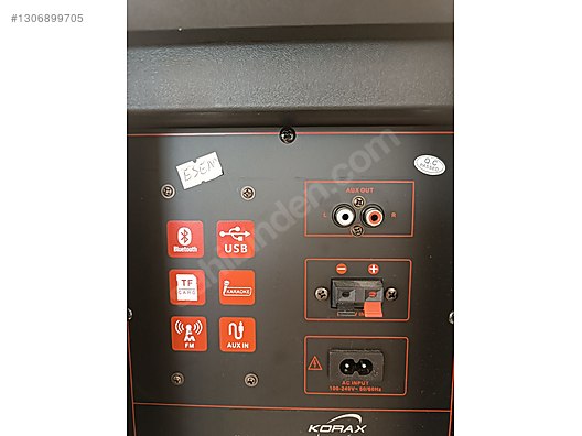 Korax 120W ses sistemi - Sıfır Korax Set Hoparlörü Hoparlör