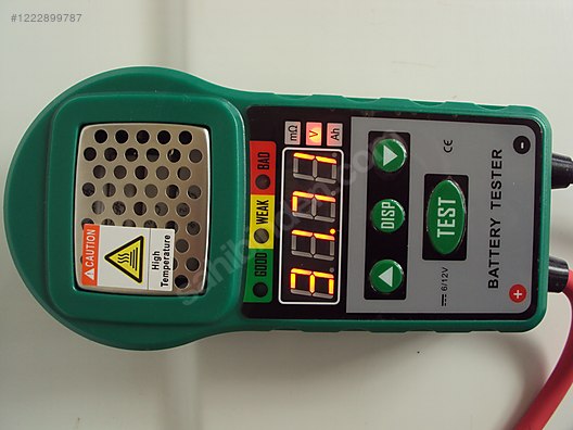 İkinci El ve Sıfır Alışveriş / Teknik Elektronik / Test & Ölçüm Cihazı / Akü Test Cihazı