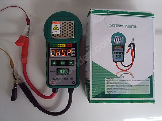 İkinci El ve Sıfır Alışveriş / Teknik Elektronik / Test & Ölçüm Cihazı / Akü Test Cihazı
