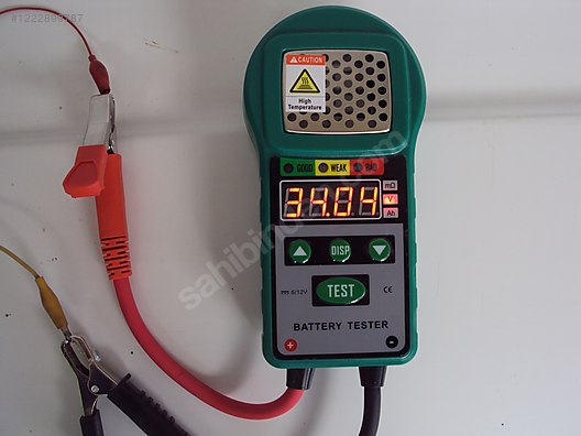 İkinci El ve Sıfır Alışveriş / Teknik Elektronik / Test & Ölçüm Cihazı / Akü Test Cihazı