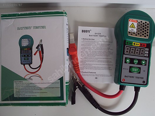 İkinci El ve Sıfır Alışveriş / Teknik Elektronik / Test & Ölçüm Cihazı / Akü Test Cihazı