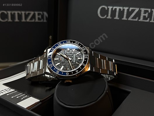 Citizen / Citizen Seri 8 Batman GMT Otomatik Saat Sıfır on