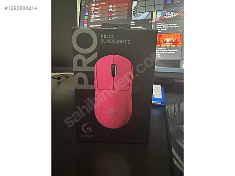 Logitech PRO X SUPERLIGHT 2 ピンク 中古 Logitech g Pro X superlight 2 sahibinden.comda - 1293900214