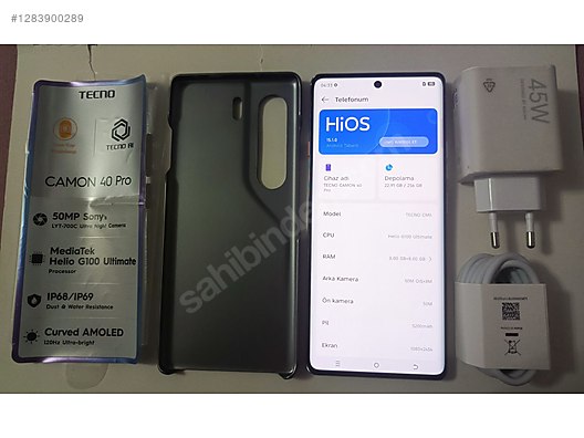 İkinci El ve Sıfır Alışveriş / Cep Telefonu & Aksesuar / Cep Telefonu / Tecno / Camon 40 Pro