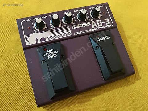 Boss AD3 Akustik Enstruman Prosesörü * İstanbul Bursa - Prosesör