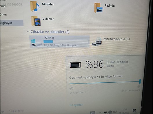 İkinci El ve Sıfır Alışveriş / Bilgisayar / Dizüstü (Notebook) / Laptop / Packard Bell