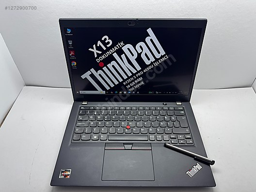 Lenovo / THİNKPAD X13 RYZEN 5 PRO 16 GB RAM 256 NVME DOKUNMATİK
