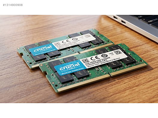 Crucial 8GB X2 DDR4 3200MHz CL22 Laptop RAM (SO-DIMM) - Sorunsuz