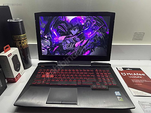 HP / GTX1060 6GB HP OMEN | İ7 7700HQ İŞLEMCİ | 120HZ EKRANLI on